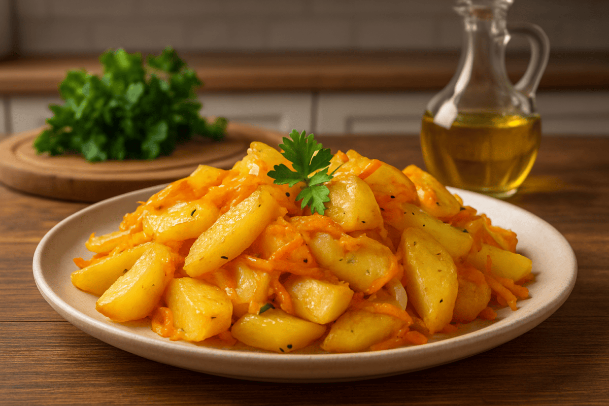 Овощной хит с картошкой: вкусно, просто, ярко!