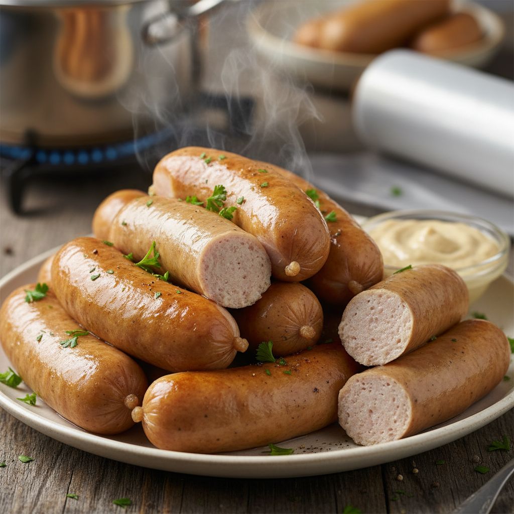 Куриные сардельки