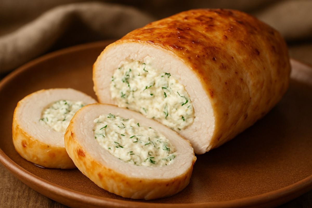 Куриная грудка со сливочным сыром