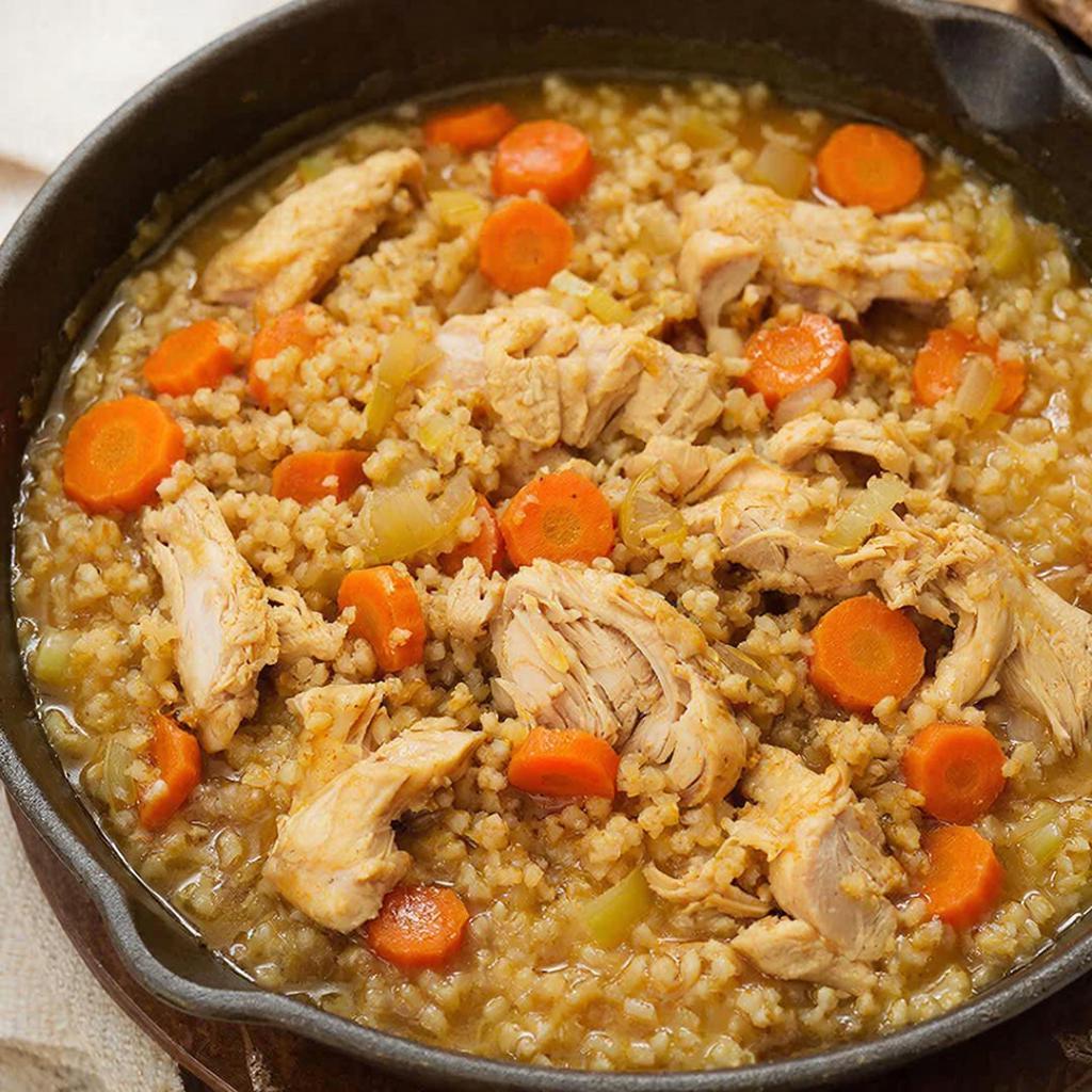 Гречка с курицей по-купечески