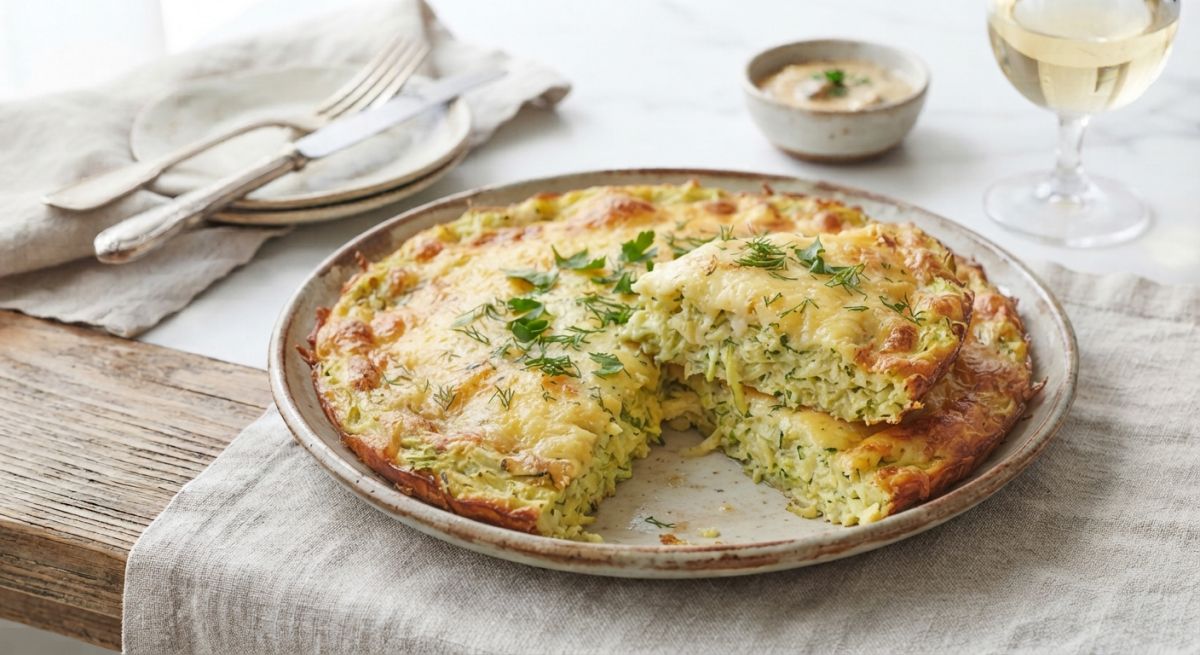 Кабачковая запеканка с сыром