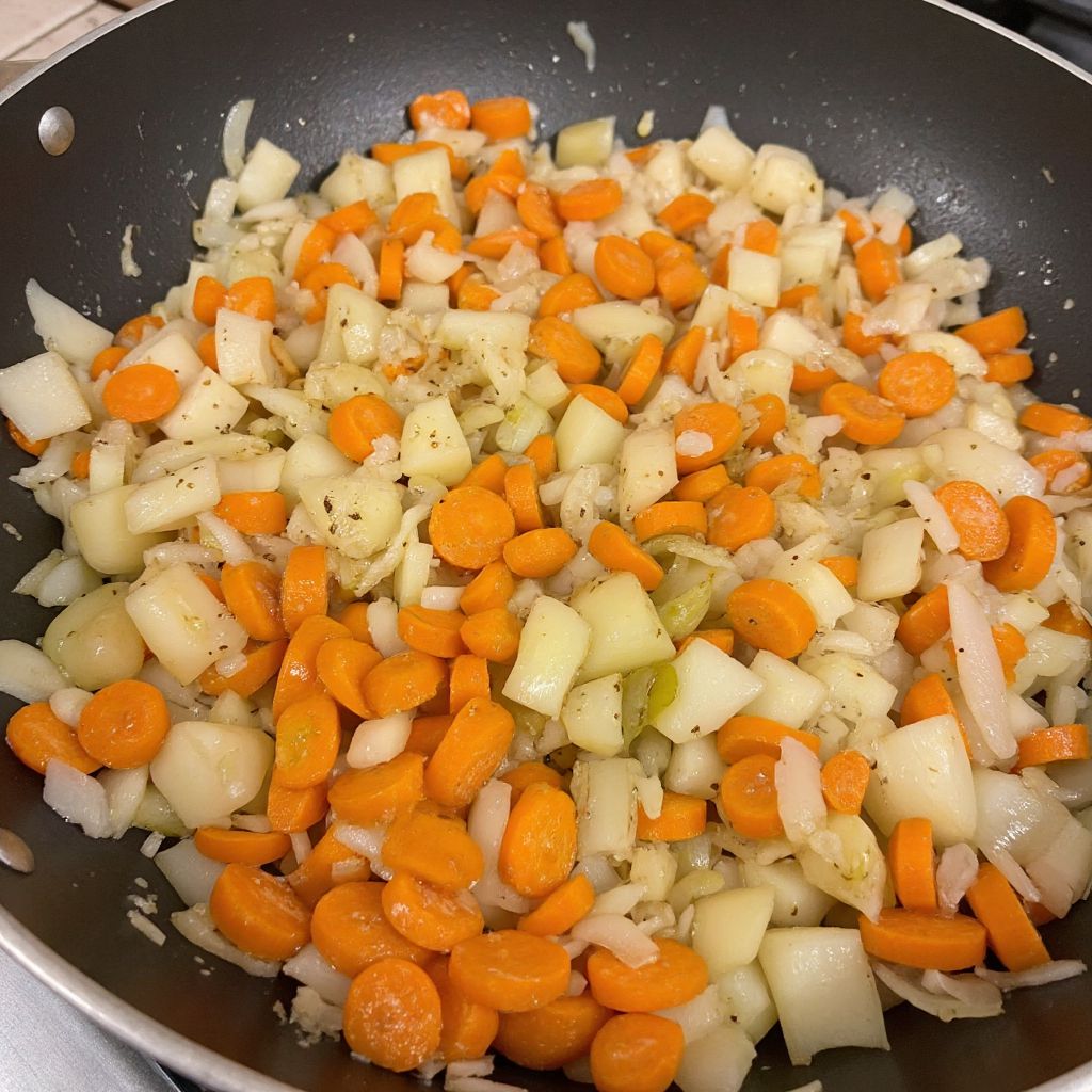 Картофель с зажаркой