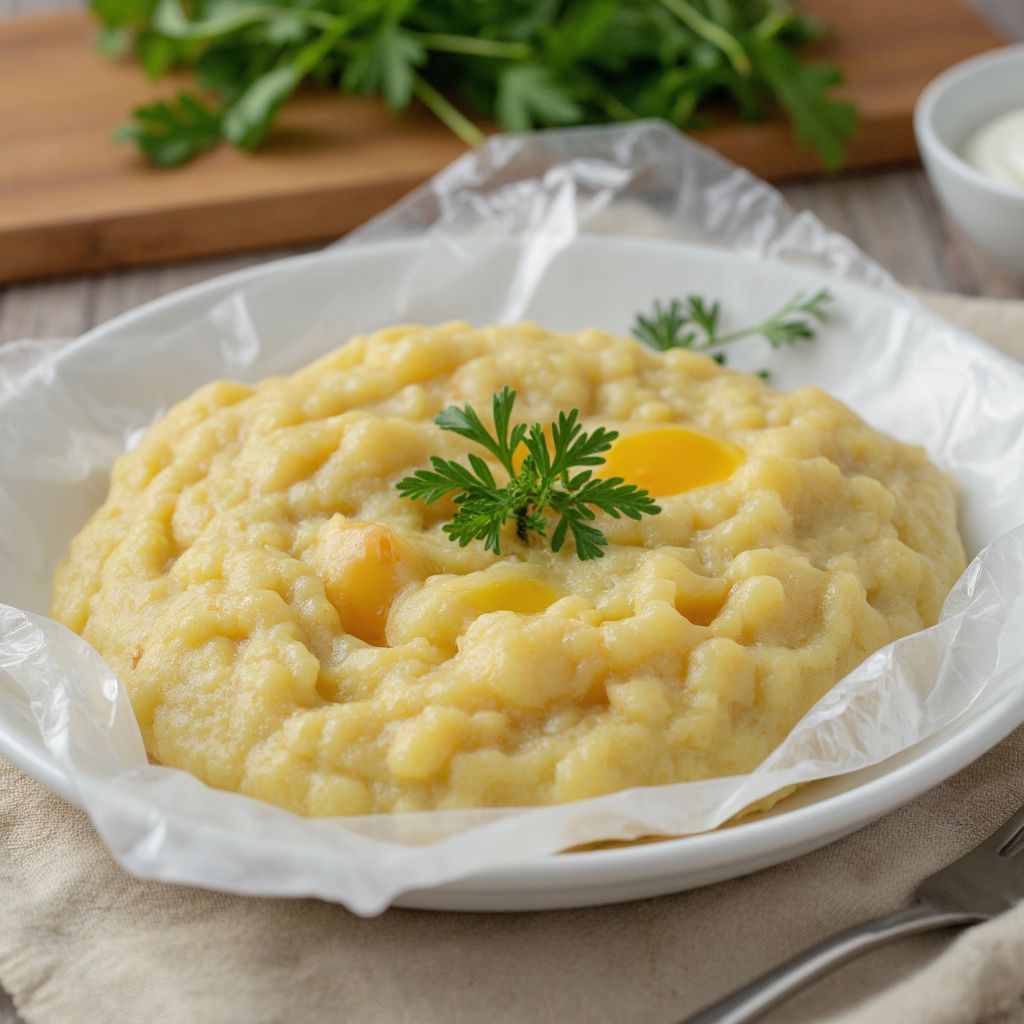 Картофельные зразы с плавленым сыром