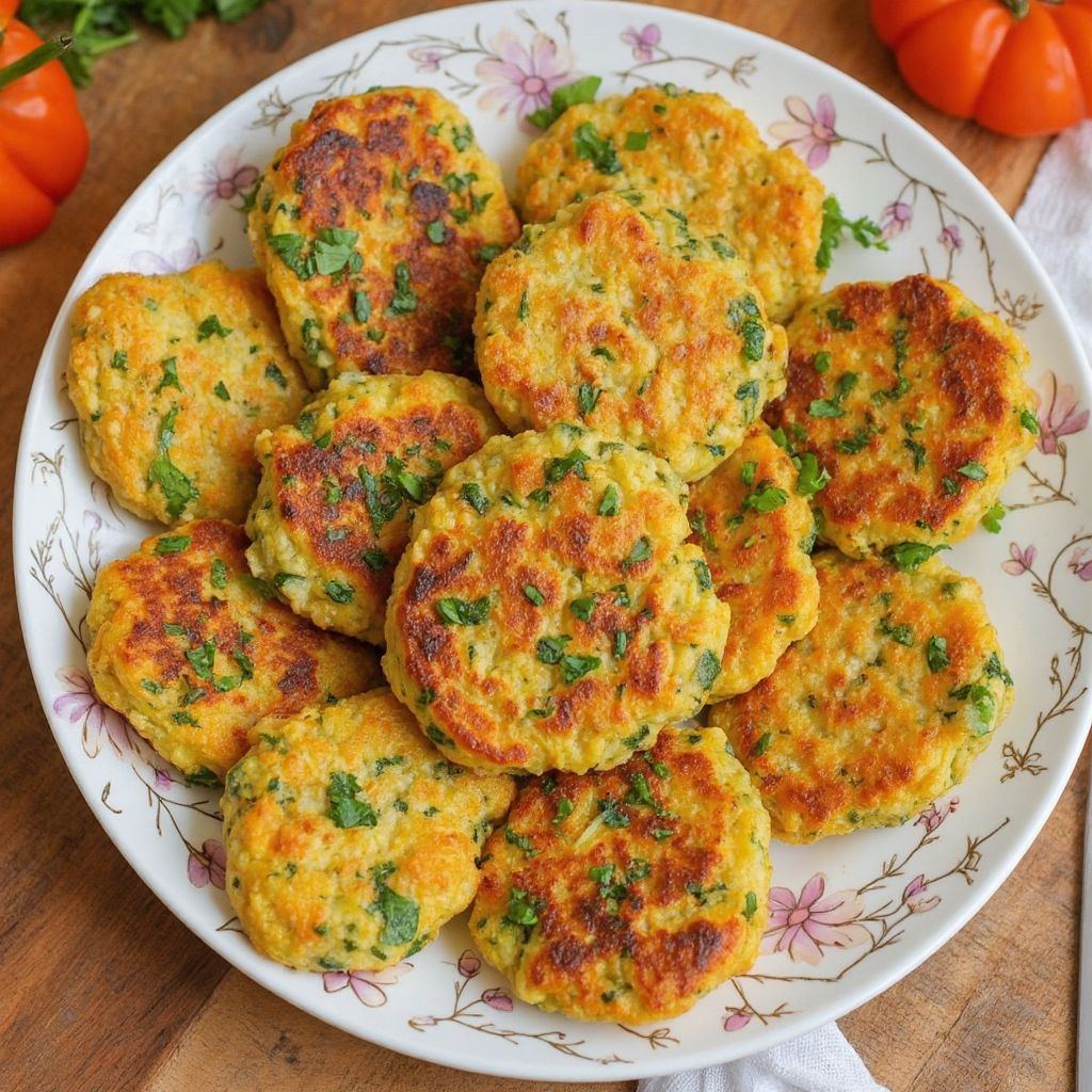 Котлетки с тыквой и киноа