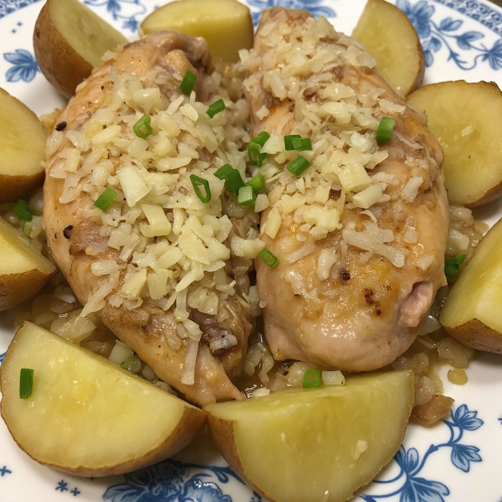 Куриные грудки в сливочном соусе