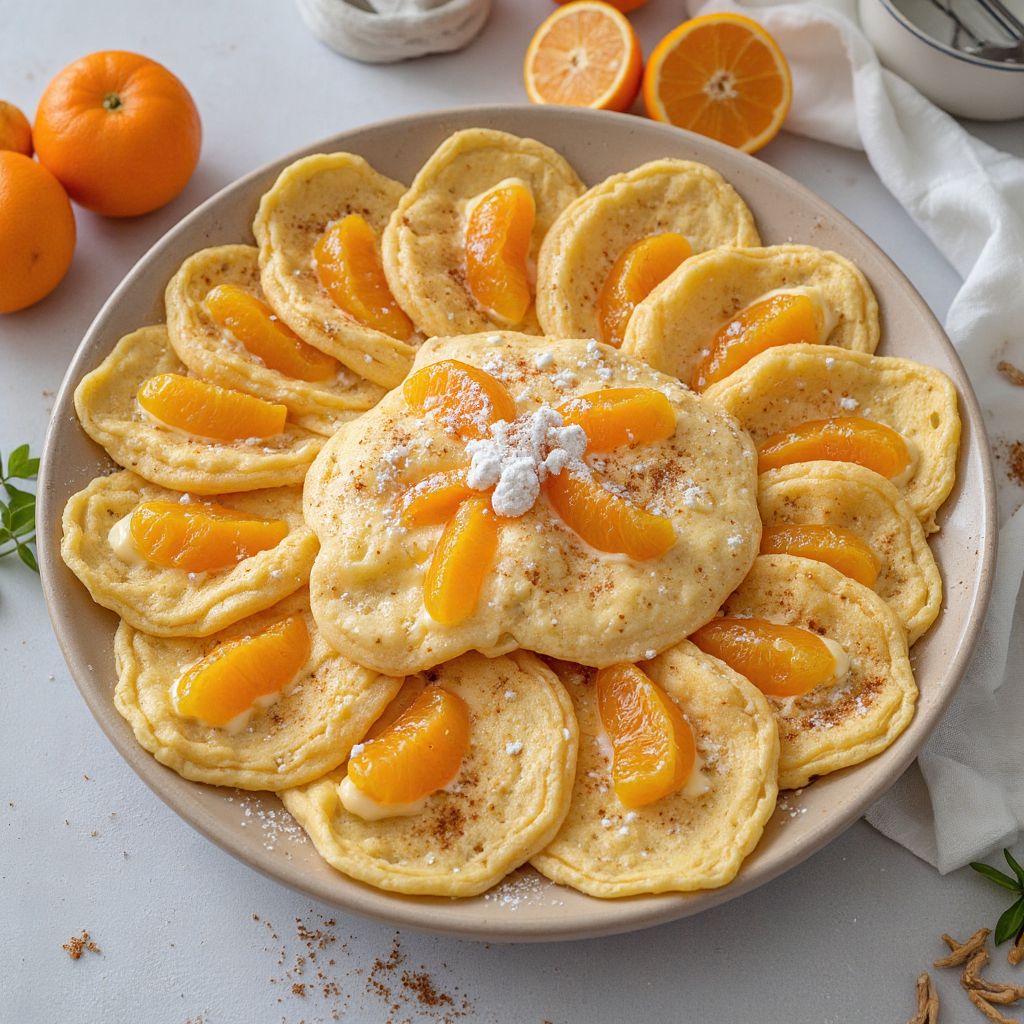 Блины мандариновые
