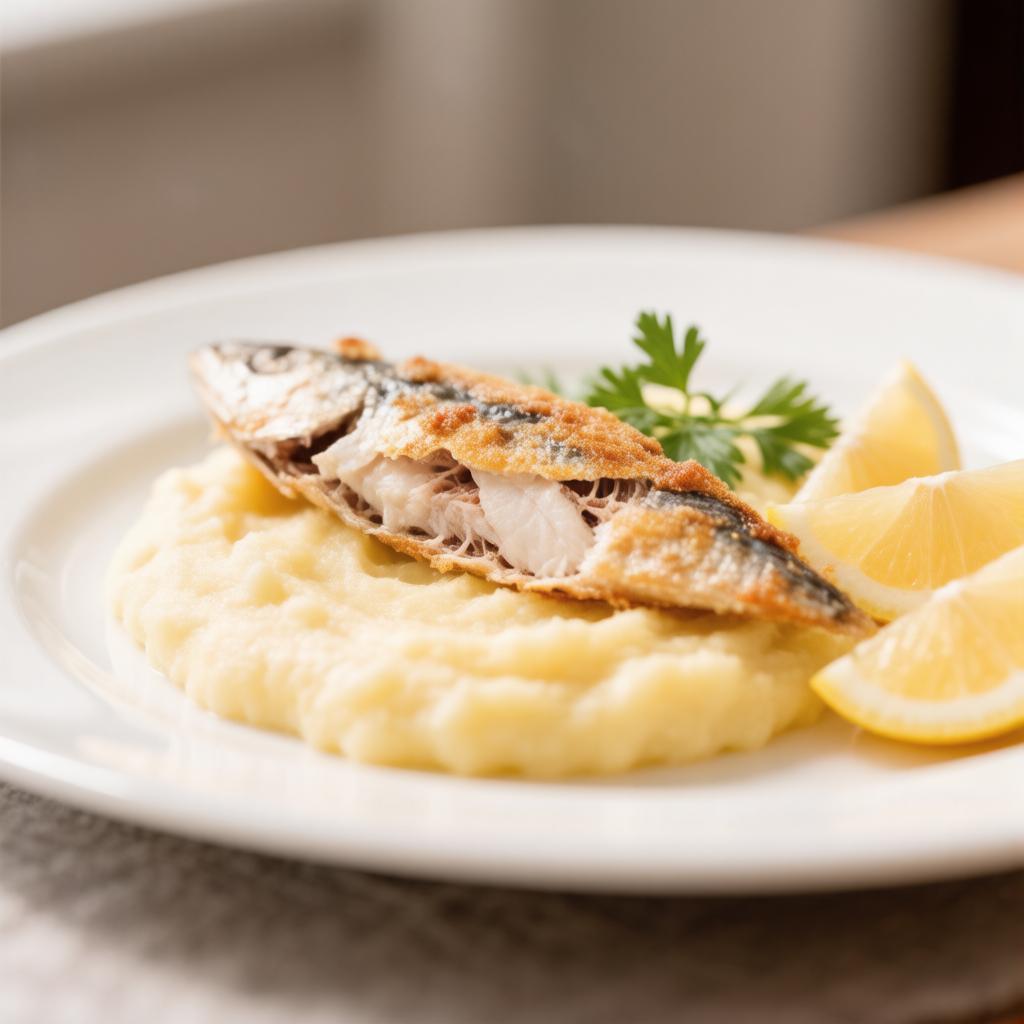 Скумбрия с картофелем в духовке