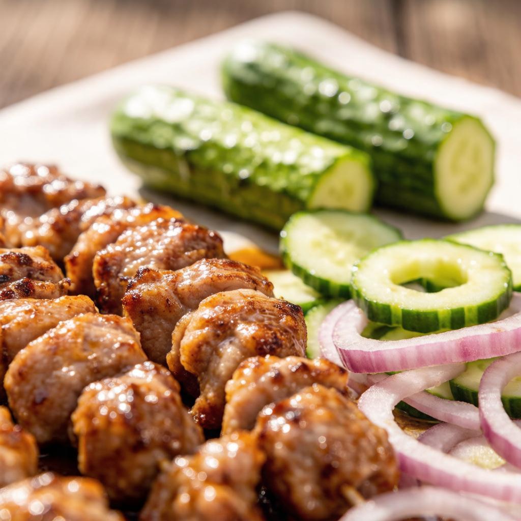 Куриные шашлычки в бальзамическом маринаде