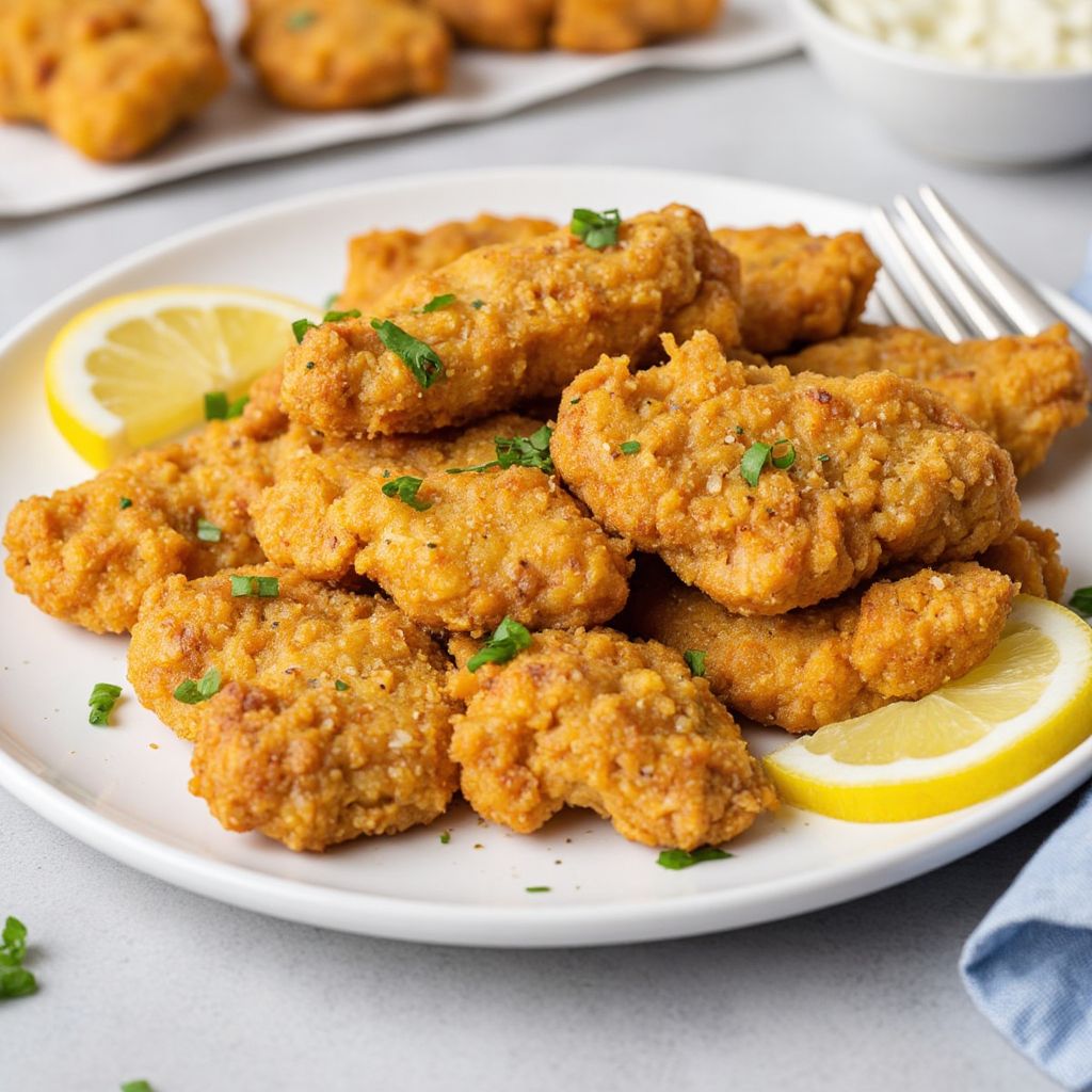 Домашние куриные стрипсы