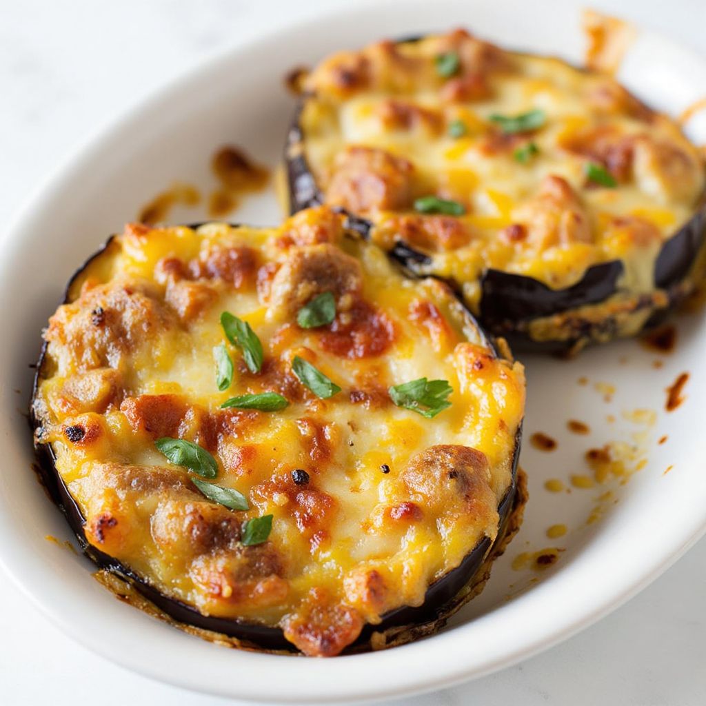 Запечённые баклажаны